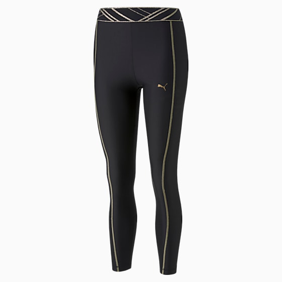 Женские тайтсы Puma Deco Glam Yüksek Bel Tam Boy Antrenman Tayti для тренировок