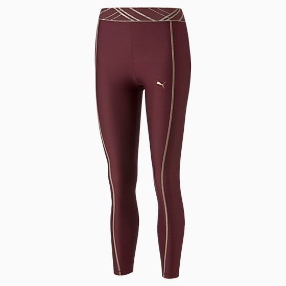 Женские тайтсы Puma Deco Glam Yüksek Bel Tam Boy Antrenman Tayti для тренировок