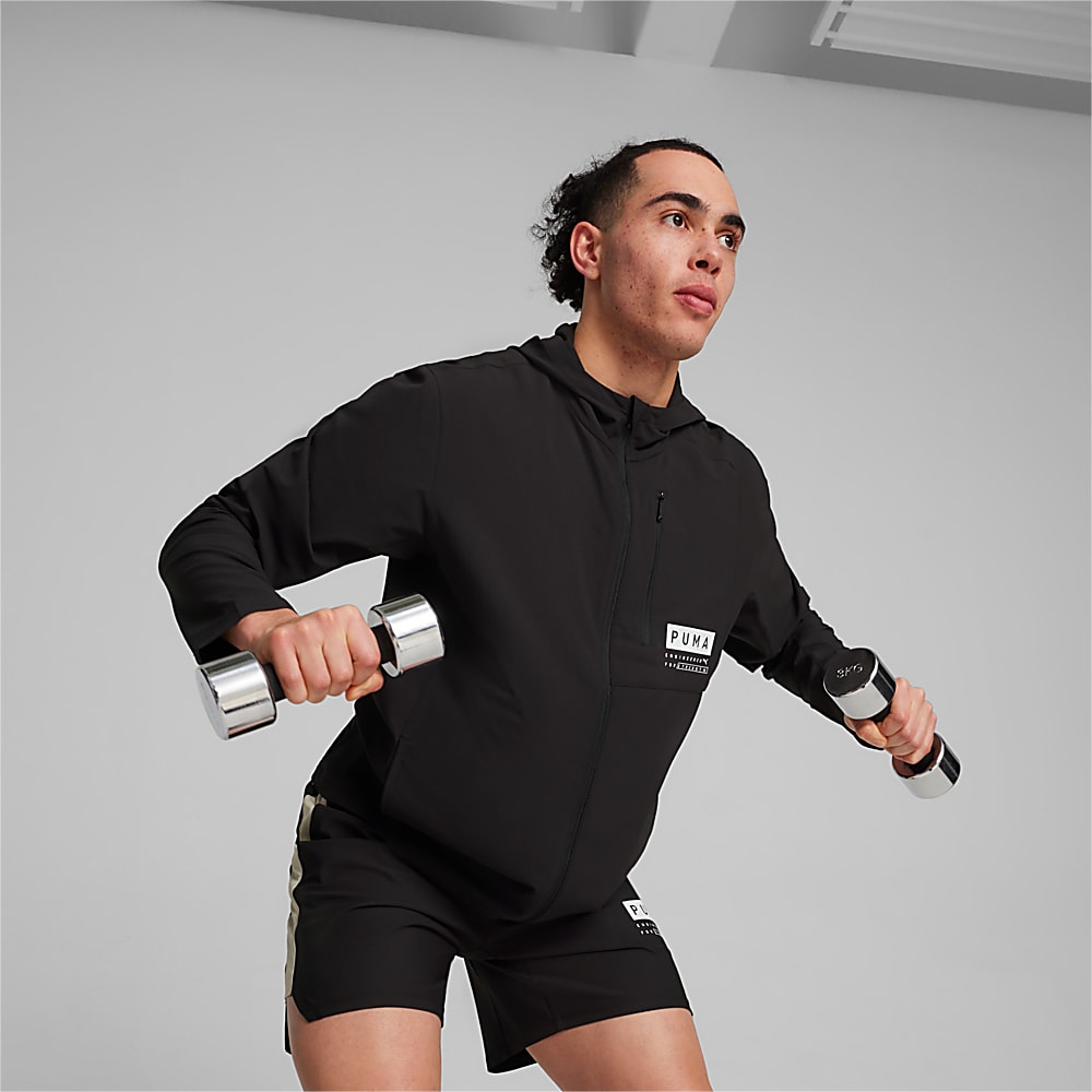 Görüntü Puma Ultraweave Erkek Kapüşonlu Studio Ceket #1