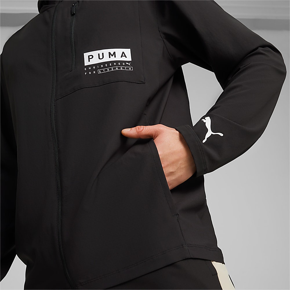 Görüntü Puma Ultraweave Erkek Kapüşonlu Studio Ceket #2
