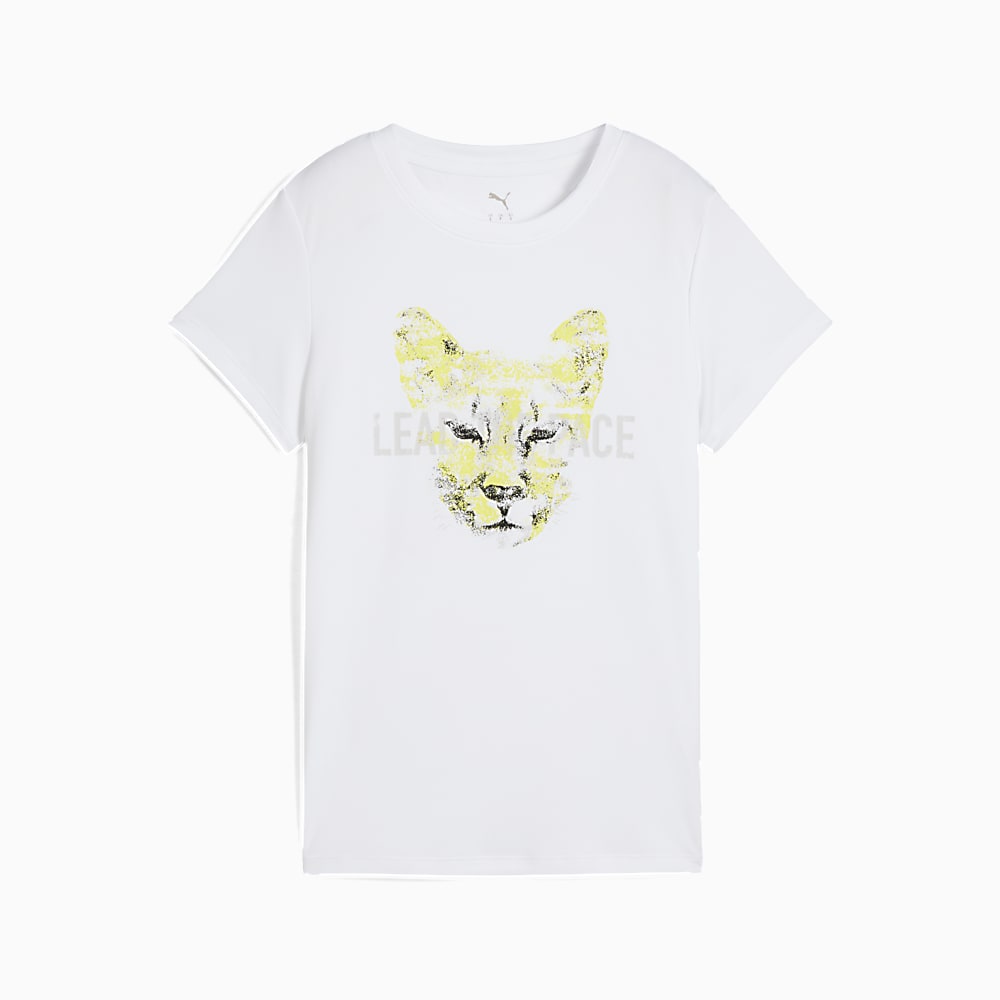 Görüntü Puma GRAPHICS Slogan Kadın Koşu Tişörtü #1