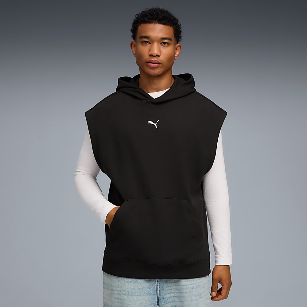 Görüntü Puma PUMA GRAPHIC Erkek Kolsuz Kapüşonlu SWEATSHIRT #1