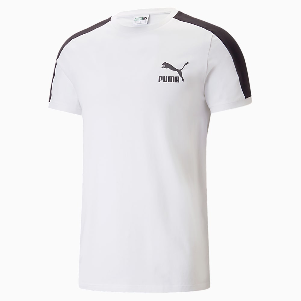 T7 Iconic Tee Men Beyaz Puma Sku 538204 02 PUMA Turkiye Resmi Al veri Sitesi