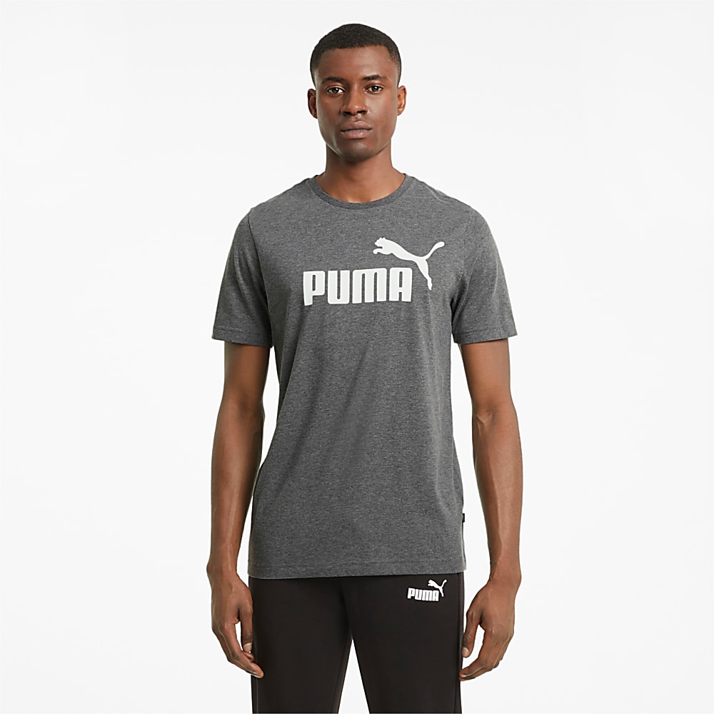 Görüntü Puma ESSENTIALS Heather Erkek Tişört #1