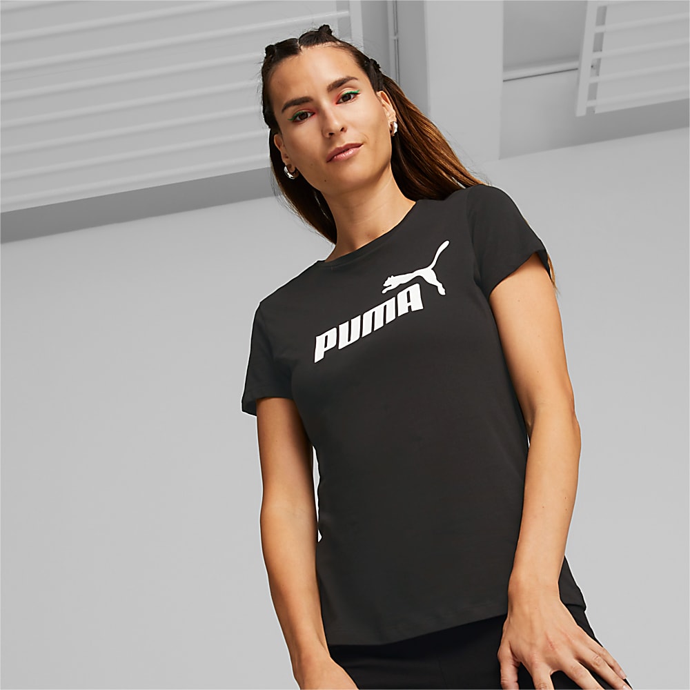 Görüntü Puma ESSENTIALS Logo Kadın Tişört #1