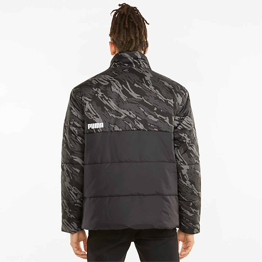 Görüntü Puma ESSENTIALS+ Baskılı Erkek Ceket #2