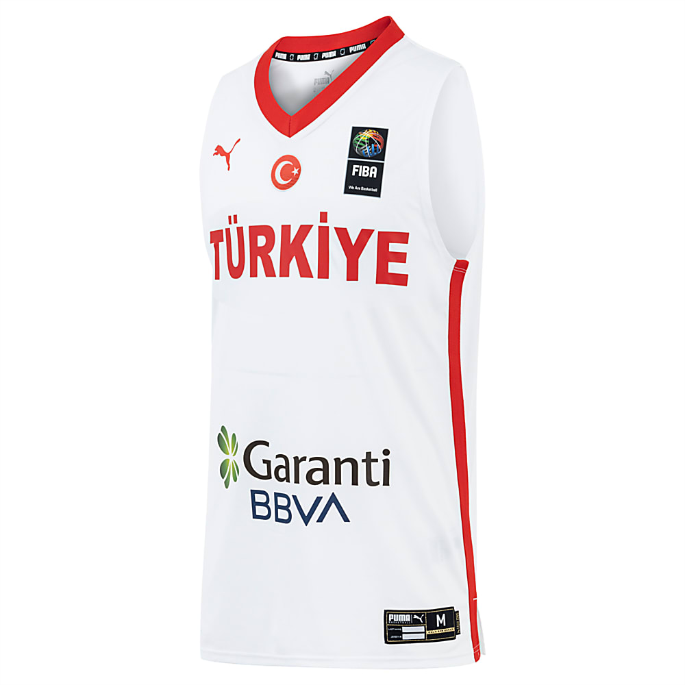 Görüntü Puma Türkiye Erkek V-Yaka Basketbol Forması #1