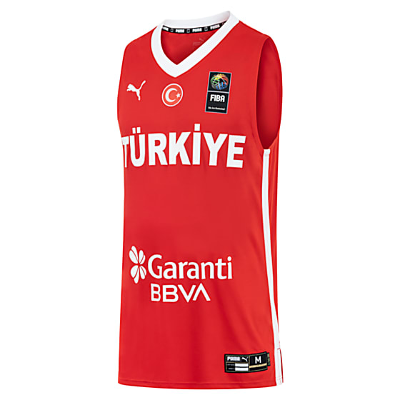Görüntü Puma Türkiye Erkek V-Yaka Basketbol Forması