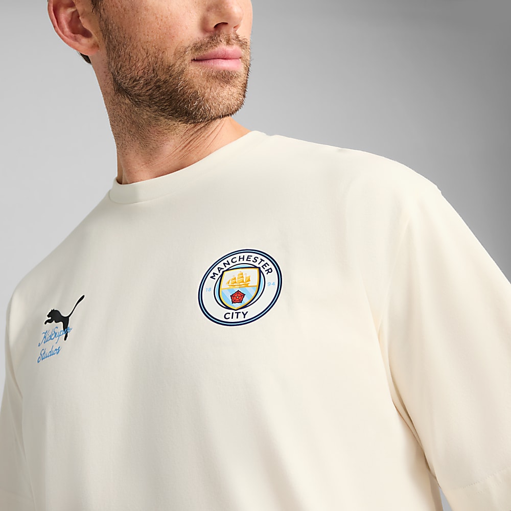 Görüntü Puma KIDSUPER x MANCHESTER CITY Erkek Tişört #2