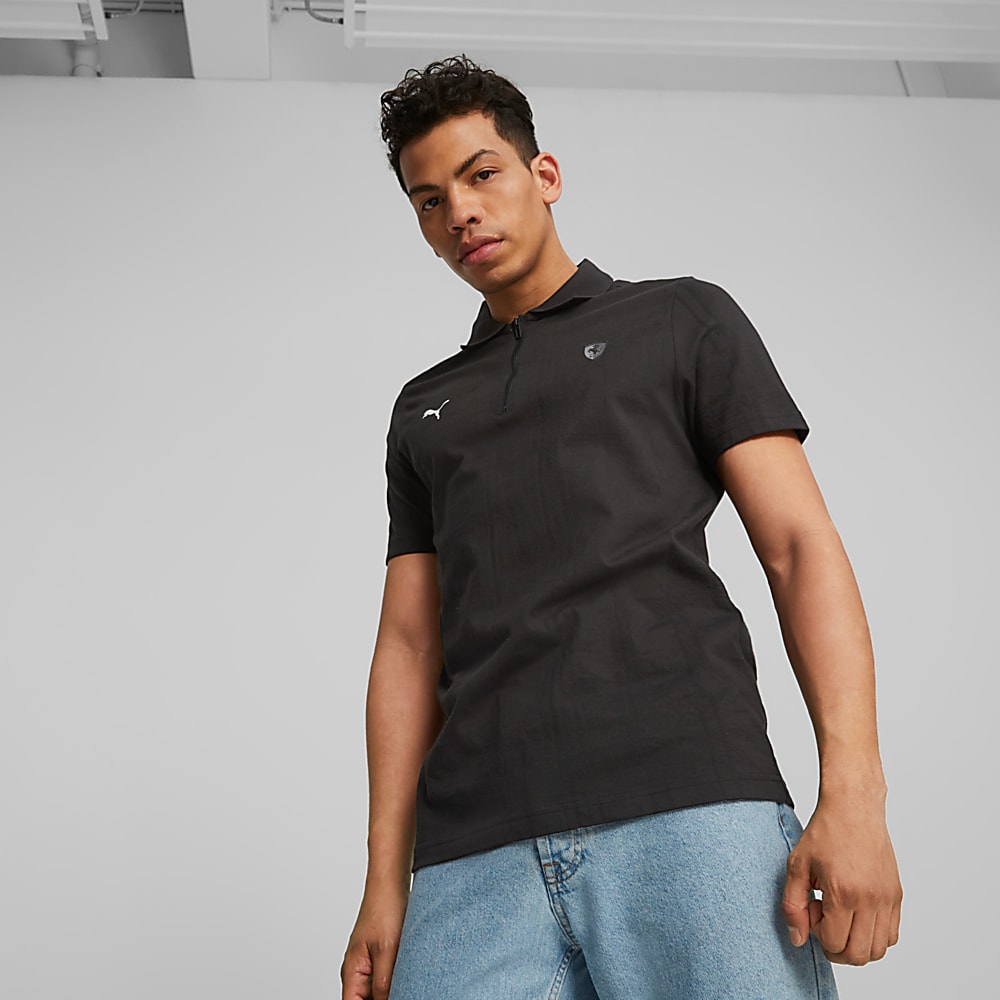 Görüntü Puma SCUDERIA FERRARI Style Jacquard Polo #1