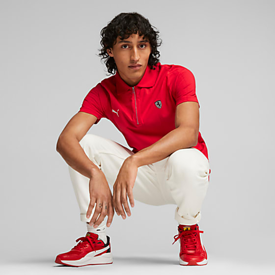 Görüntü Puma SCUDERIA FERRARI Style Jacquard Polo