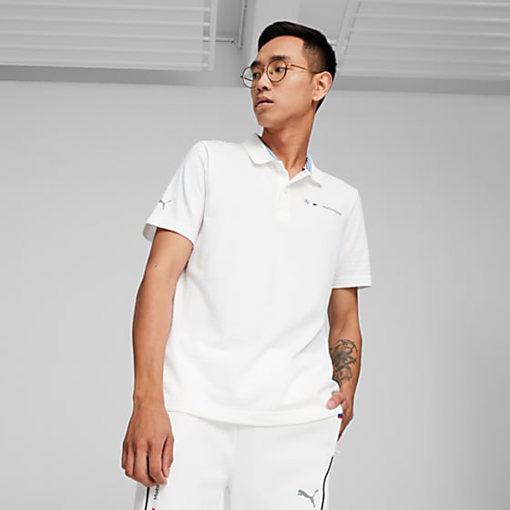 Görüntü Puma BMW M Motorsport Jacquard Erkek Polo