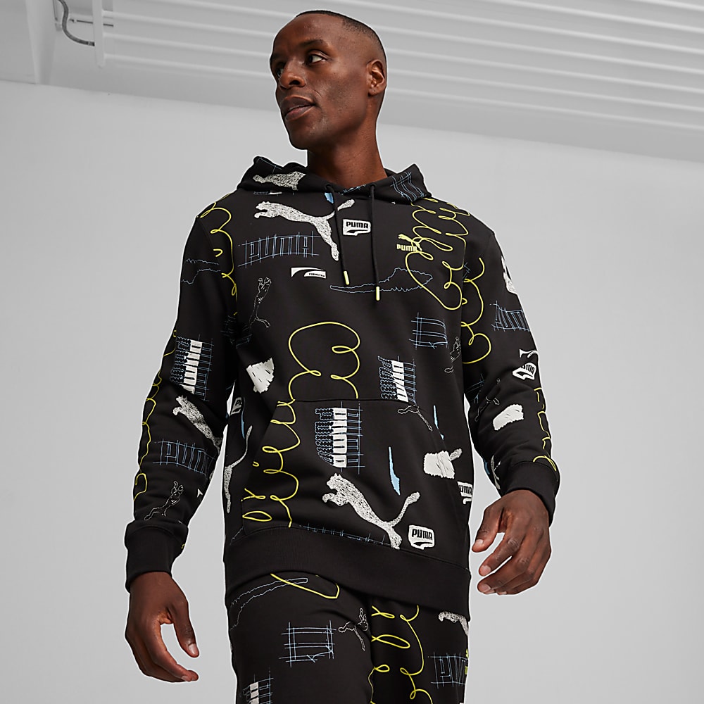 Görüntü Puma BRAND LOVE Erkek Kapüşonlu SWEATSHIRT #1