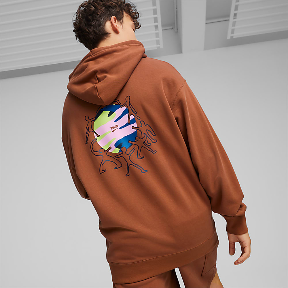 Sweat puma marron new arrivals