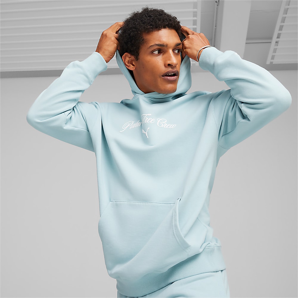 Görüntü Puma PUMA X Palm Tree Crew GRAPHIC Erkek Kapüşonlu SWEATSHIRT #1