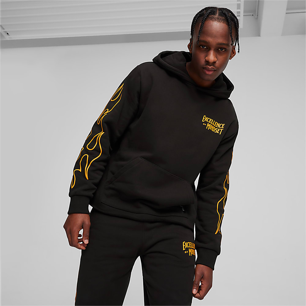 Görüntü Puma Caution Erkek Basketbol Kapüşonlu SWEATSHIRT #1