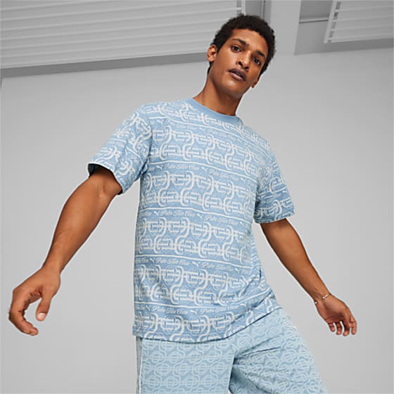 Görüntü Puma PUMA X Palm Tree Crew STRIPED Erkek Tişört