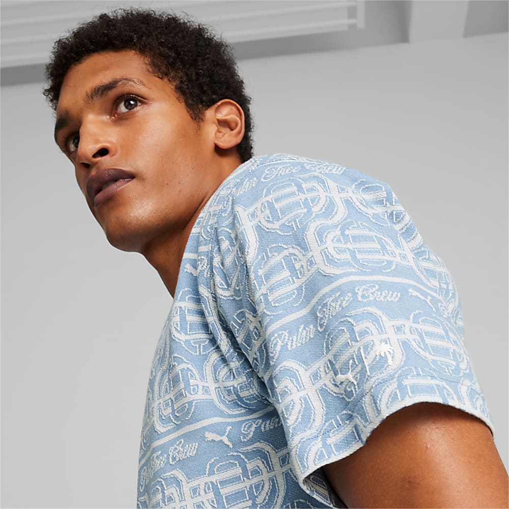 Görüntü Puma PUMA X Palm Tree Crew STRIPED Erkek Tişört #2