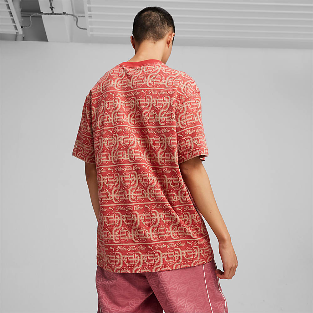 Görüntü Puma PUMA X Palm Tree Crew STRIPED Erkek Tişört #2