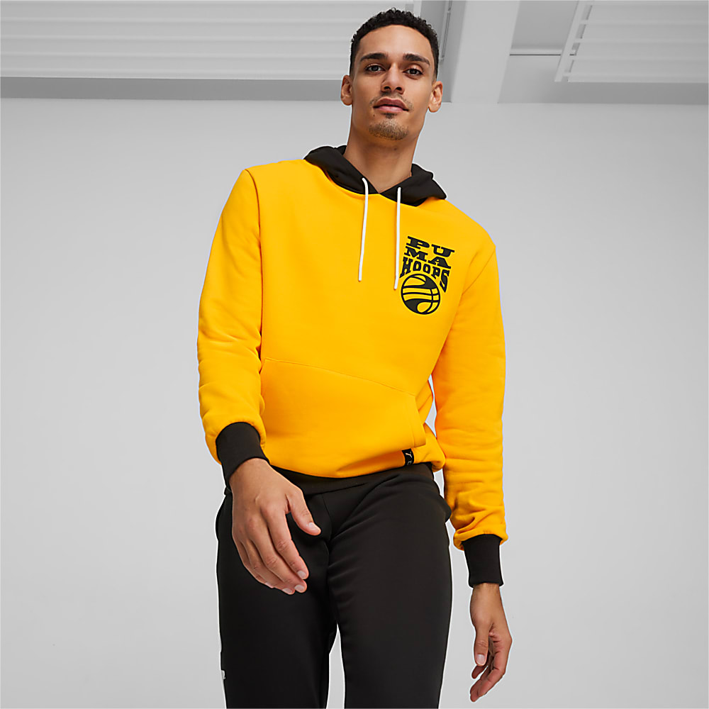 Görüntü Puma Posterize 2.0 Basketball Erkek Kapüşonlu SWEATSHIRT #1