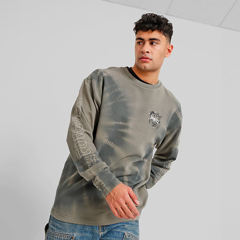 Görüntü Puma DOWNTOWN RE:PLACE SWEATSHIRT #1