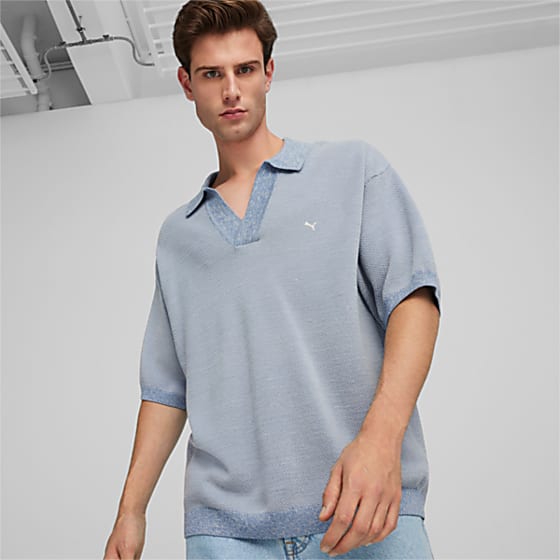 Мужские  Puma Basketball NOSTALGIA Knitted Polo для баскетбола