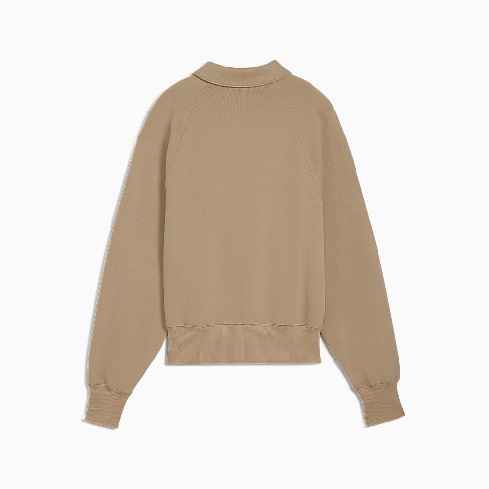 Görüntü Puma CLASSICS+ Kadın Yarım Fermuar Polo Yaka Tişört #6
