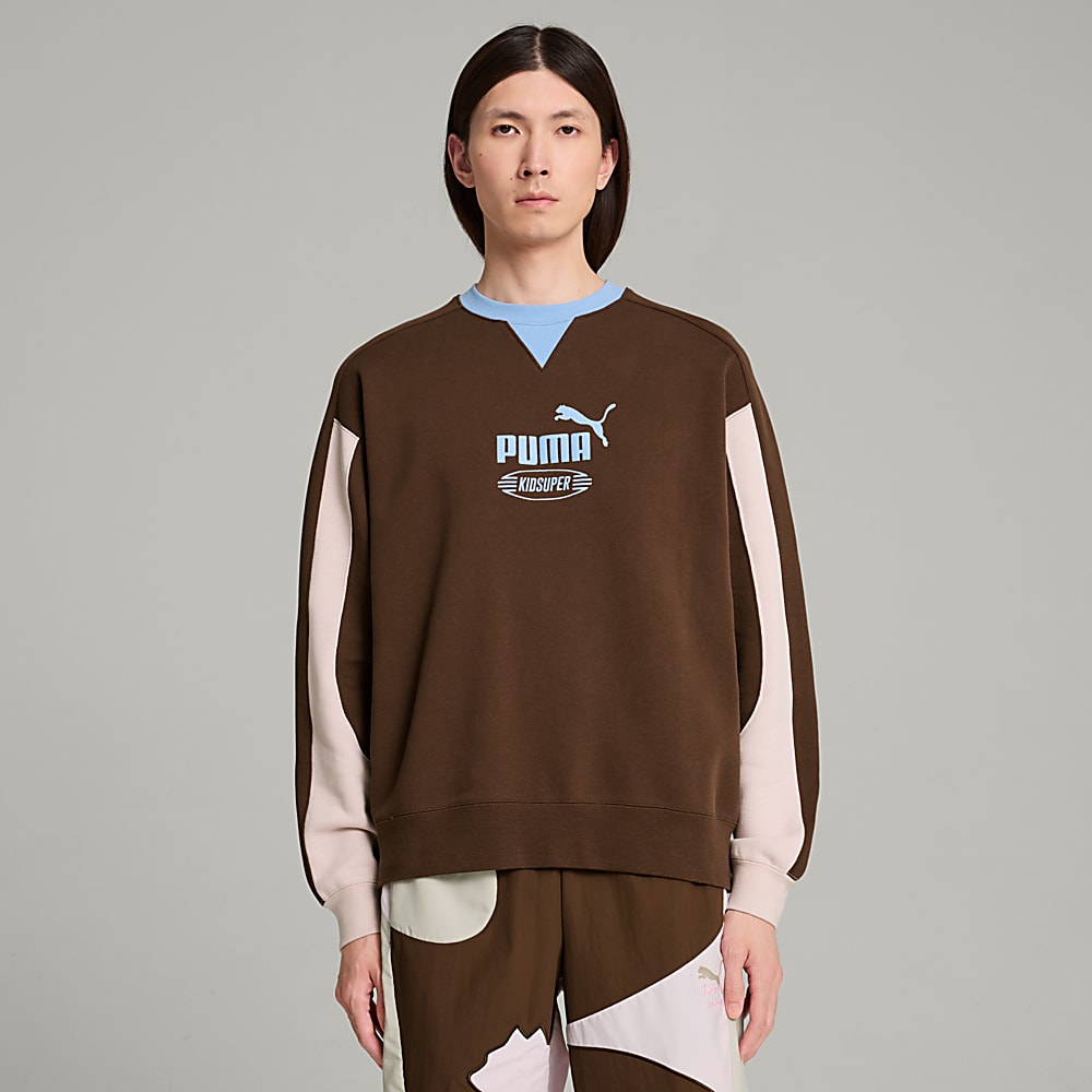 Görüntü Puma PUMA x KIDSUPER Bisiklet Yaka Sweatshirt #1