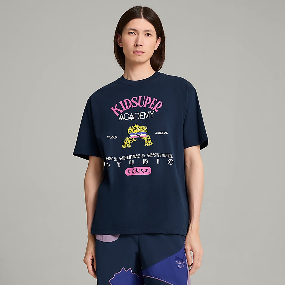 Görüntü Puma PUMA x KIDSUPER Erkek Grafik Tişört #1