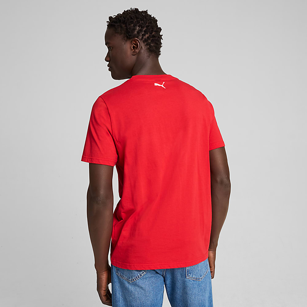 Görüntü Puma Scuderia Ferrari Race Graphic Erkek Tişört #2