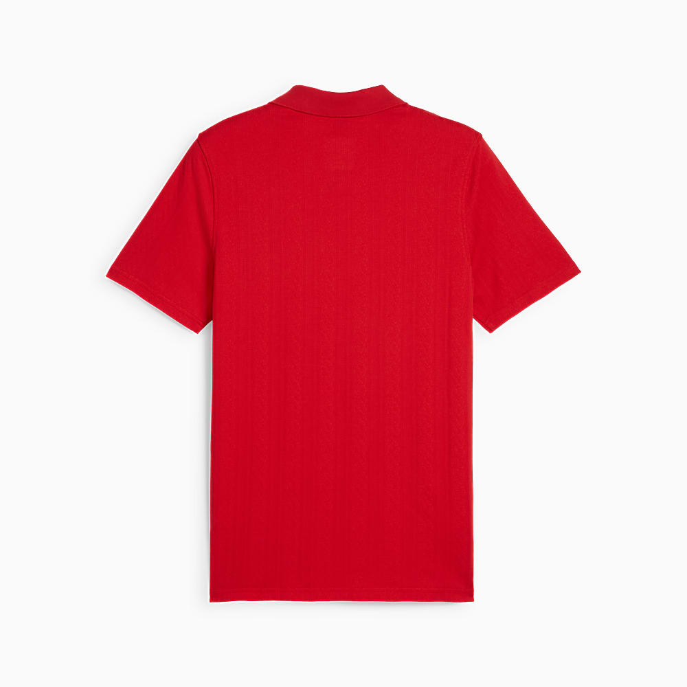 Scuderia Ferrari Style Erkek Jacquard Polo