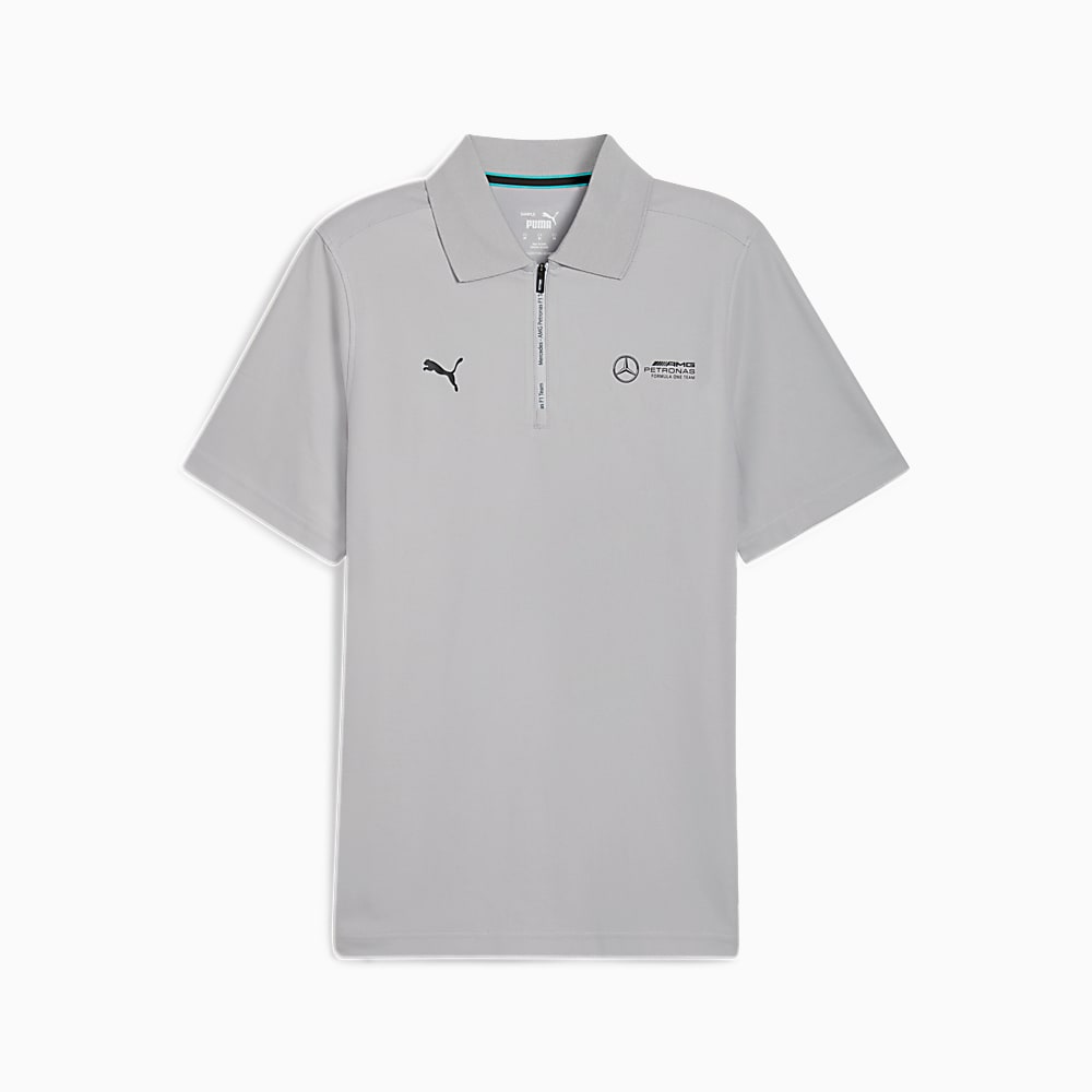 Mercedes AMG Petronas F1 Erkek Polo Gri Puma Sku 627335 02 PUMA Turkiye Resmi Al veri Sitesi