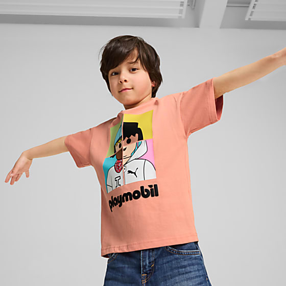Görüntü Puma PUMA x PLAYMOBIL® Çocuk Grafik Tişört