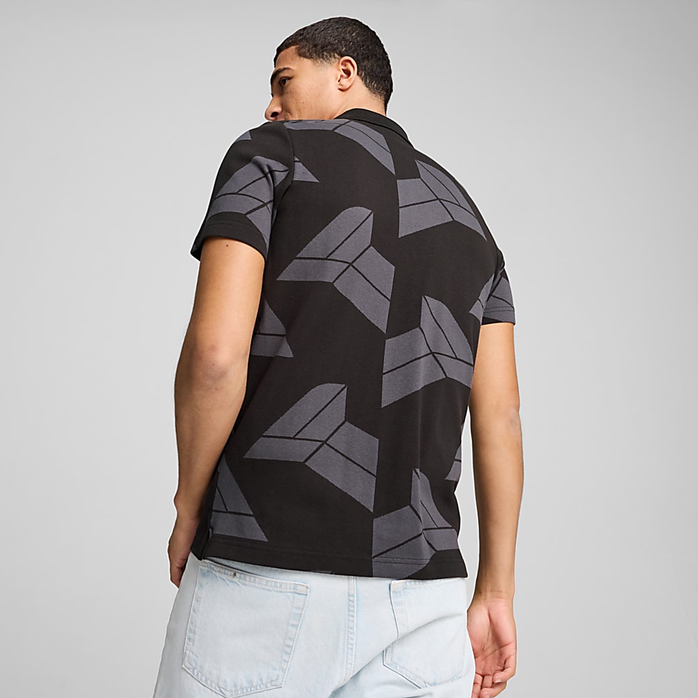 BMW M Motorsport Erkek Jacquard Polo