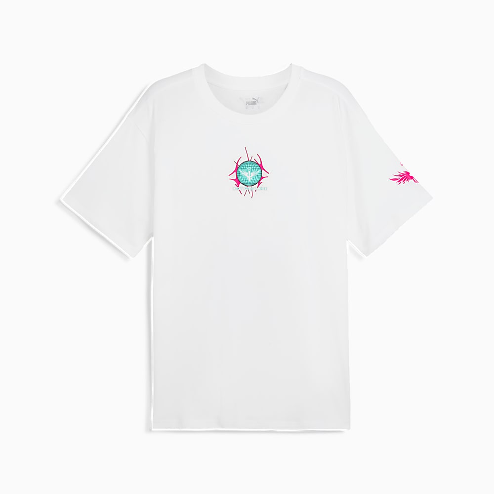 Görüntü Puma Melo Miami Erkek Basketbol Tişörtü #1