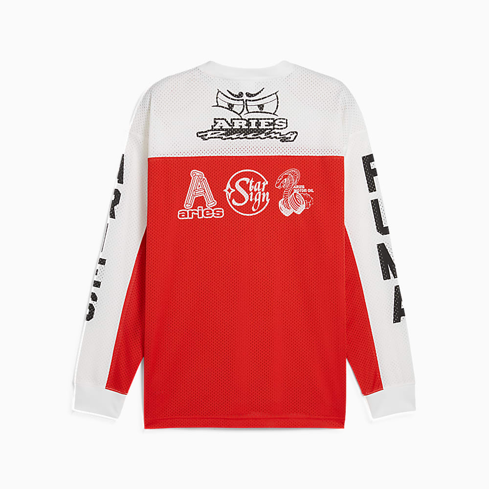 Görüntü Puma PUMA x ARIES UNISEX File Detaylı Uzun Kollu Üst #2