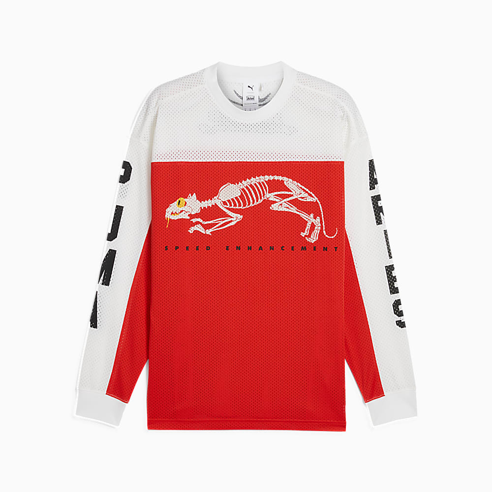 Görüntü Puma PUMA x ARIES UNISEX File Detaylı Uzun Kollu Üst #1