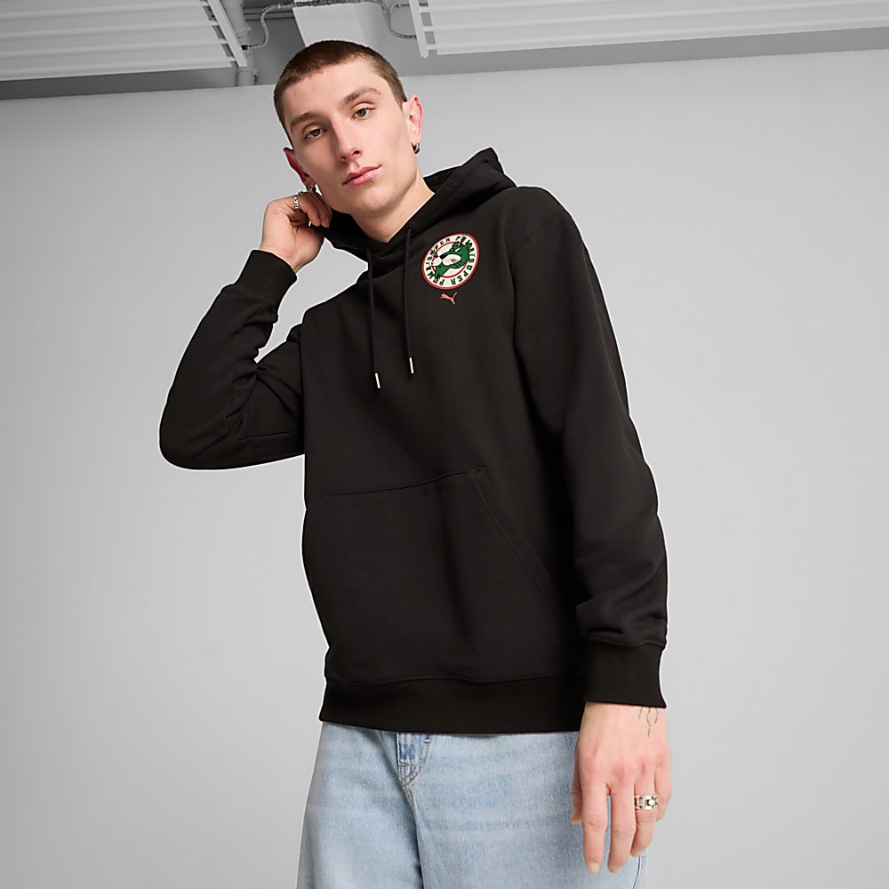 Görüntü Puma Super PUMA GRAPHICS Erkek Kapüşonlu SWEATSHIRT #1