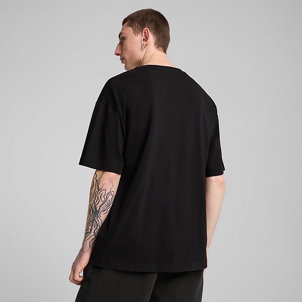 Görüntü Puma Wardrobe ESSENTIALS Erkek Geniş Kesim Tişört #2