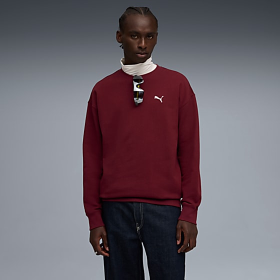 Мужской свитшот Puma WARDROBE ESSENTIALS Geniş Kesim