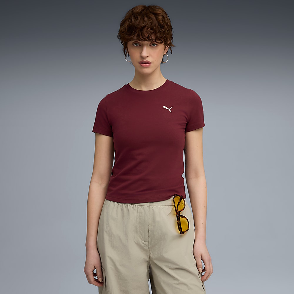 Görüntü Puma ESSENTIALS Kadın Dar Kesim Tişört #1