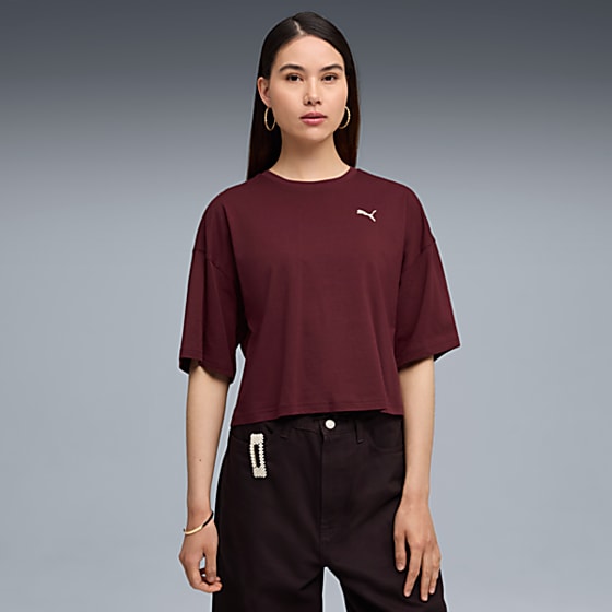 Женская футболка Puma WARDROBE ESS Oversize Kisa