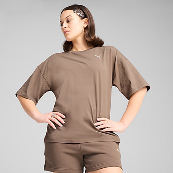 Görüntü Puma WARDROBE ESS Kadın Oversize Tişört