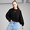 Görüntü Puma Wardrobe ESSENTIALS Kadın Geniş Kesim SWEATSHIRT #1