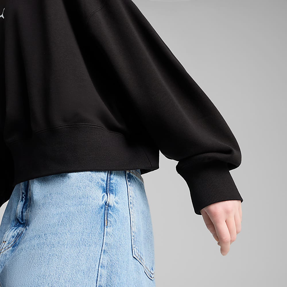 Görüntü Puma Wardrobe ESSENTIALS Kadın Geniş Kesim SWEATSHIRT #2