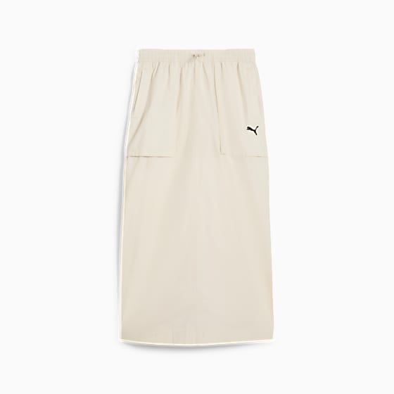 Görüntü Puma Kadın FUTURE.PUMA.ARCHIVE Fermuarlı Maksi Örme Etek