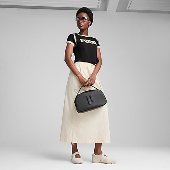 Görüntü Puma Kadın FUTURE.PUMA.ARCHIVE Fermuarlı Maksi Örme Etek