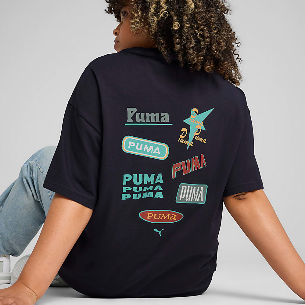 Görüntü Puma ROAD TO UNITY Kadın Geniş Kesim Tişört #2