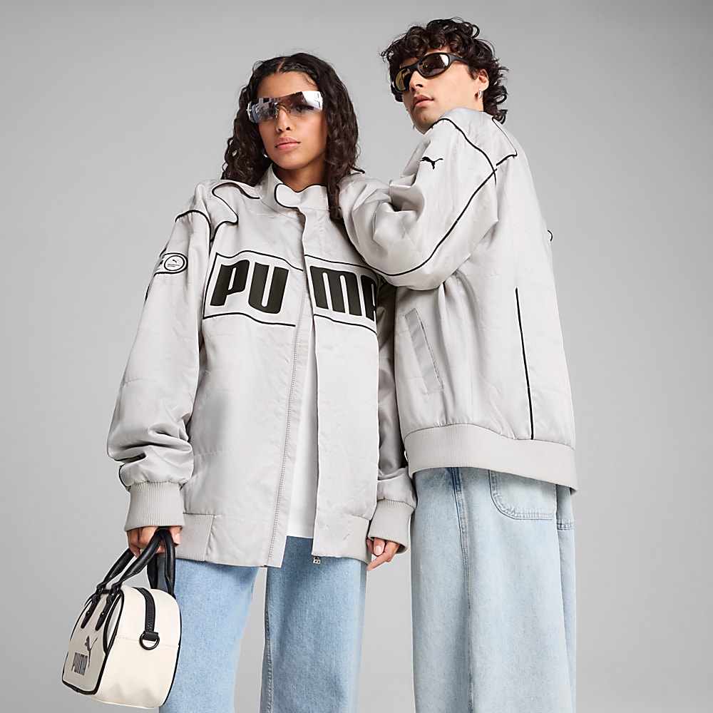 Görüntü Puma ARCHIVE SEASONAL Relaxed Racer UNISEX Ceket #1