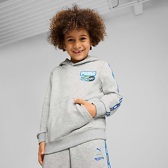 Görüntü Puma PUMA x HOT WHEELS Çocuk Kapüşonlu Sweatshirt
